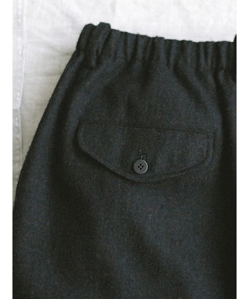 LIDNM（リドム）の「PREMIUM SHETLAND OVER PANTS（スラックス）」 - WEAR