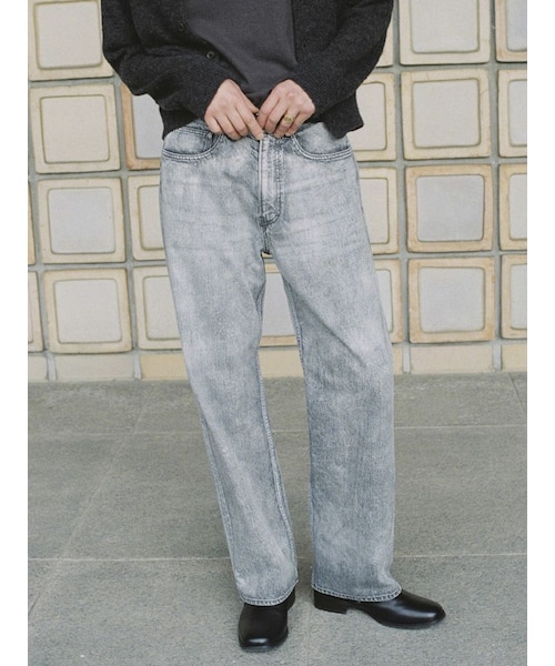 LIDNM（リドム）の「FADED HERITAGE DENIM PANTS（デニムパンツ）」 - WEAR
