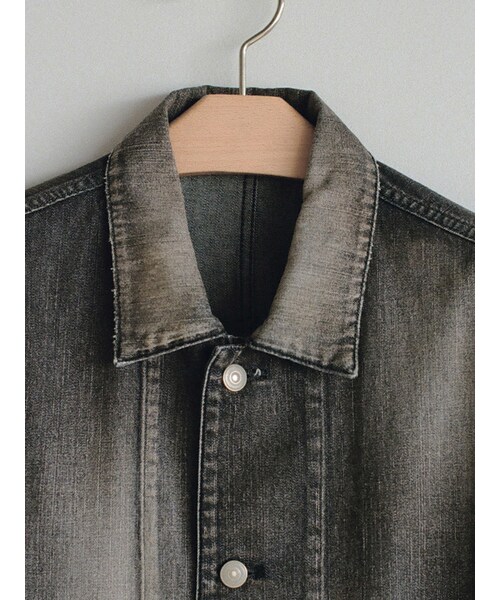 LIDNM（リドム）の「Fog Washed Chore Jacket（デニムジャケット