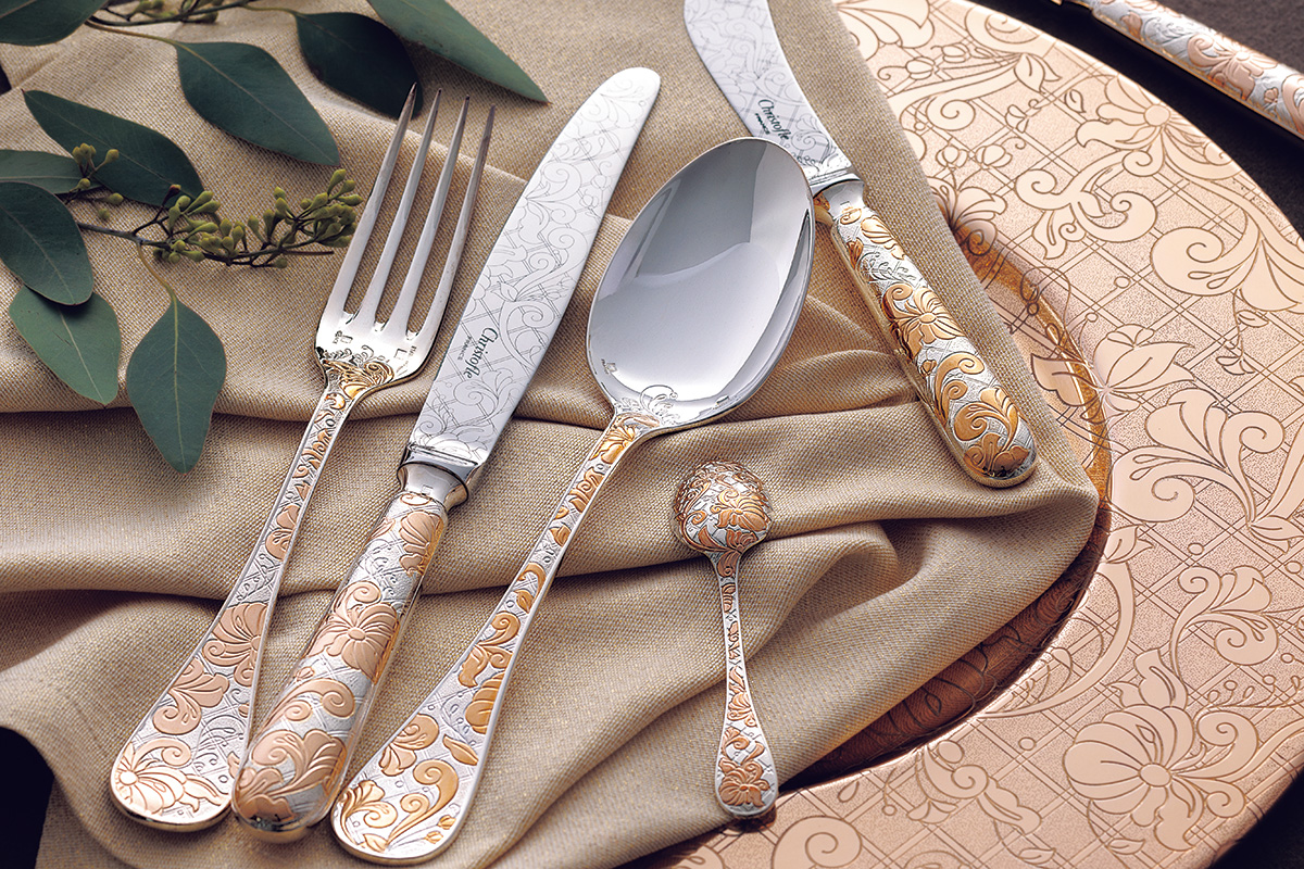 クリストフル CHRISTOFLE ジャルダンエデン ソルト&ペッパー 【公式通販】