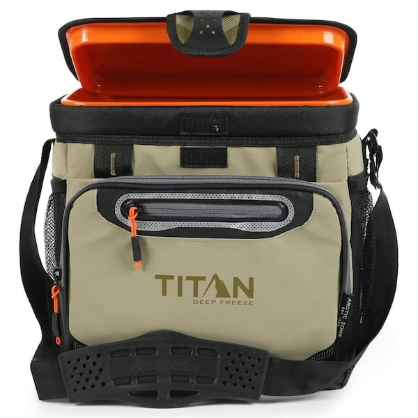 ITOPFOX 8 Qt. Food & Beverage Deep Freeze Cooler with Zipperless