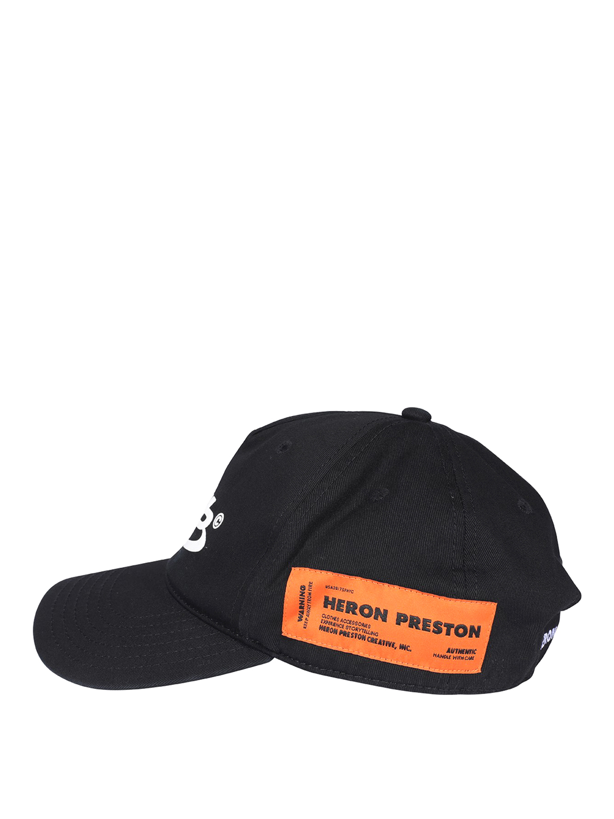 Heron Preston Стиль print baseball cap|HMLB006R21FAB0021001