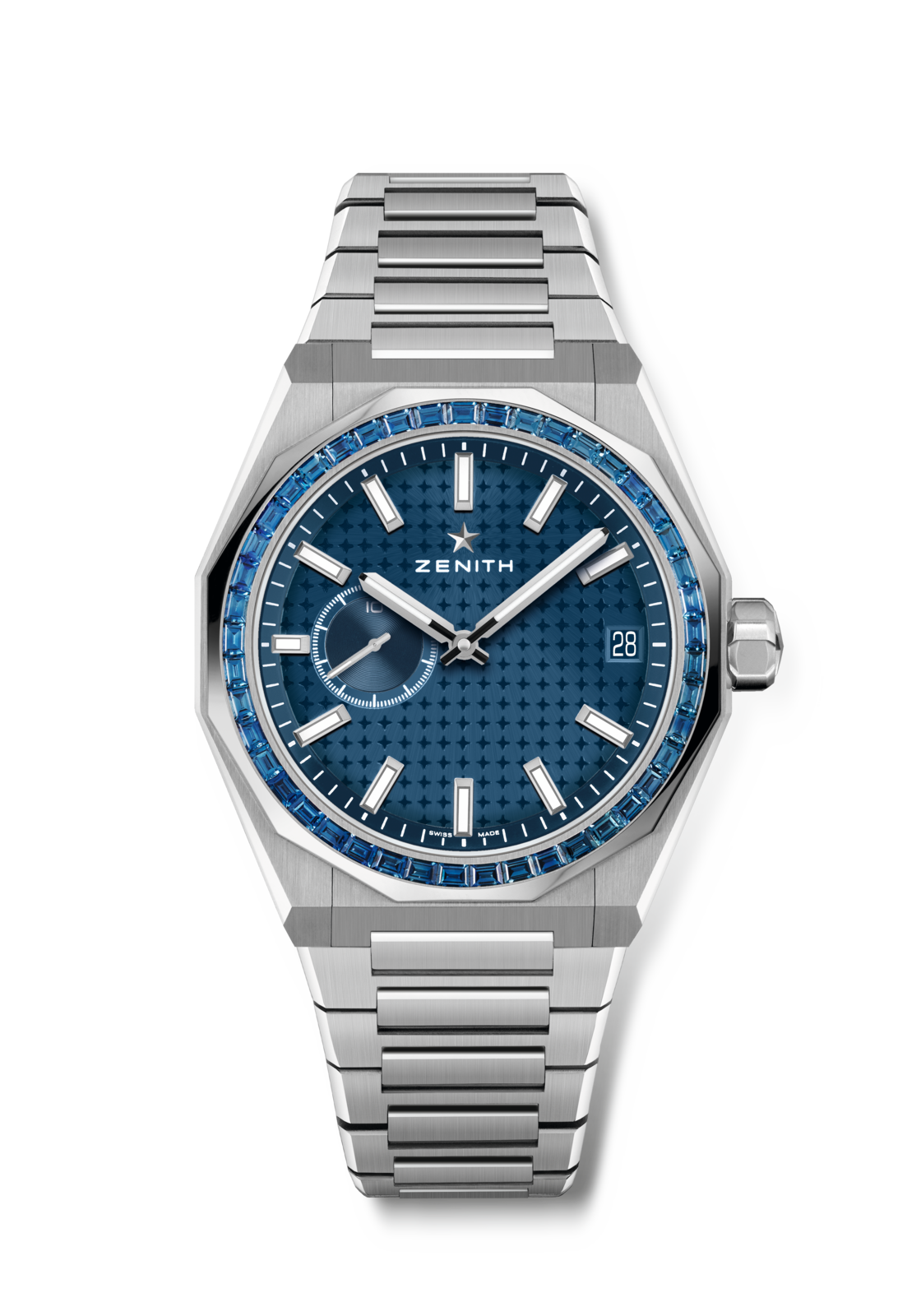 ZENITH DEFY SKYLINE SAPPHIRE - 41.00mm, Stainless steel with blue