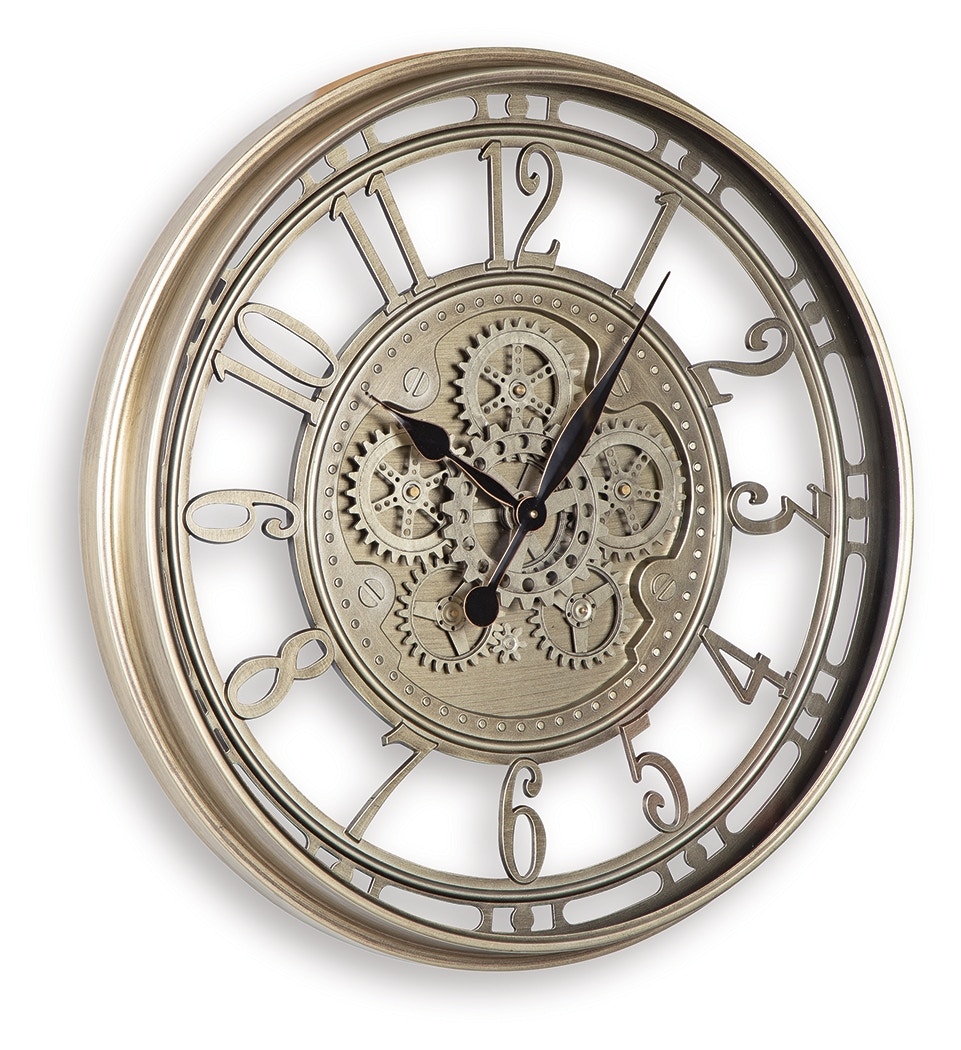 Signature Design by Ashley Clocks Gilover Wall Clock A8010386