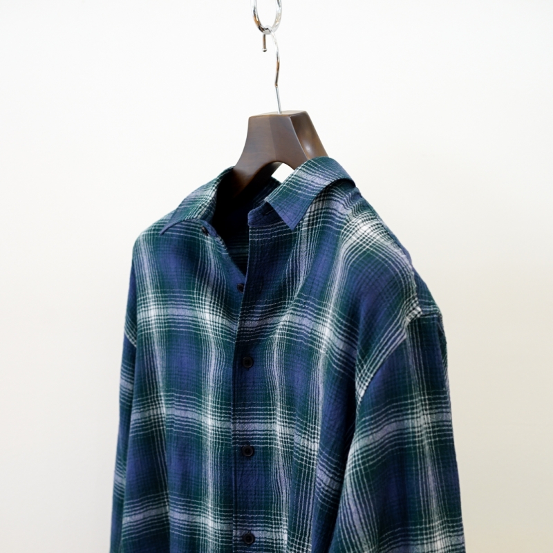 AURALEE (オーラリー) 25AW Collectionの新作、Airy Wool Check Shirt