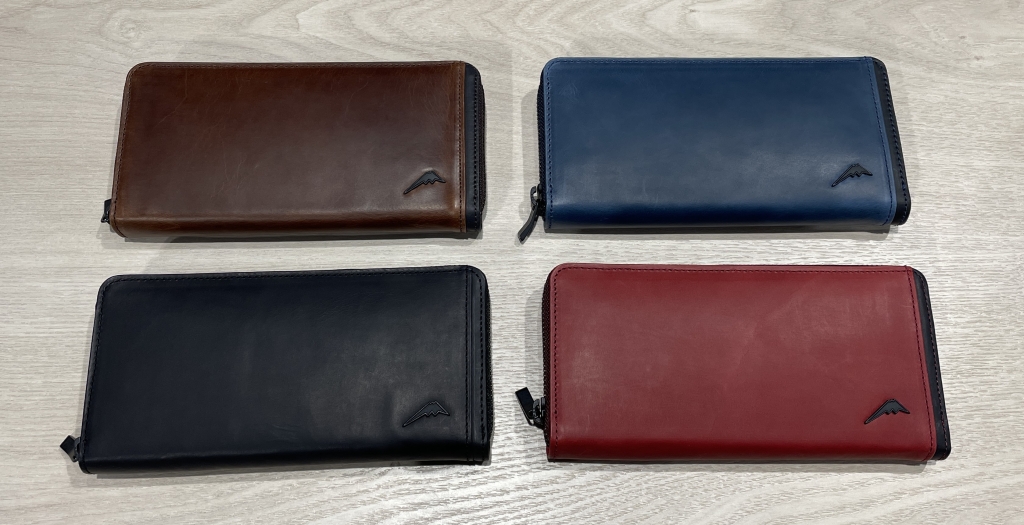 KUSHITANI クシタニ ファスナー付き財布 P-4323 カーボンネイビー