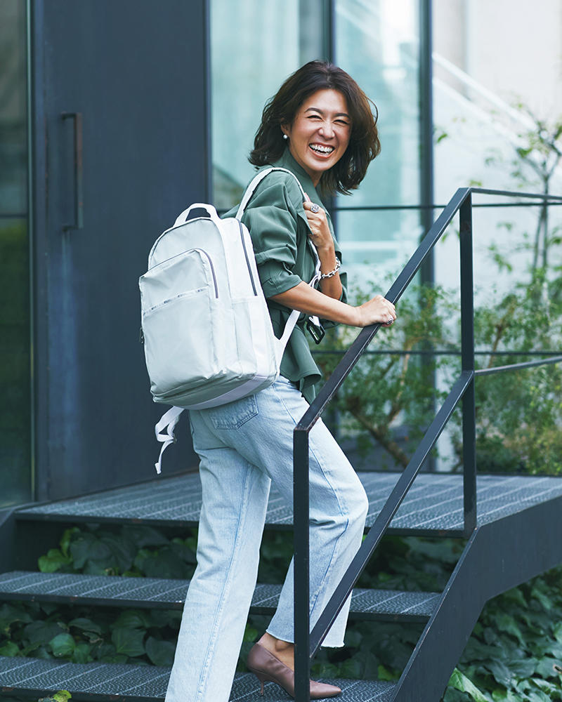 大草直子が惚れ込むスタイリッシュなバッグ 「レスポートサック」の