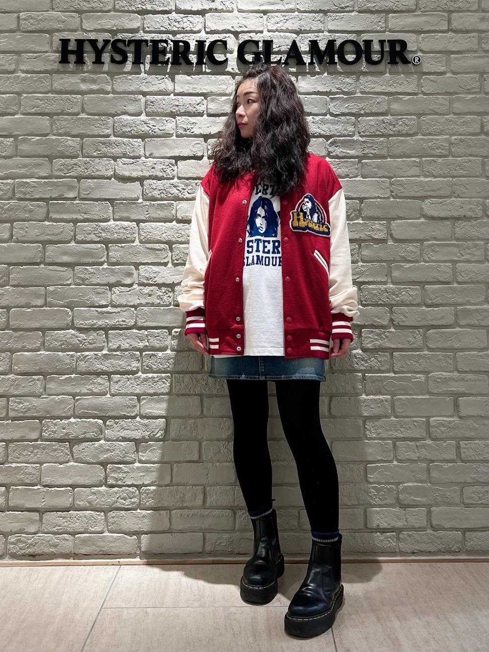 ヒステリックグラマートマトバードナイロンジャケット STYLING