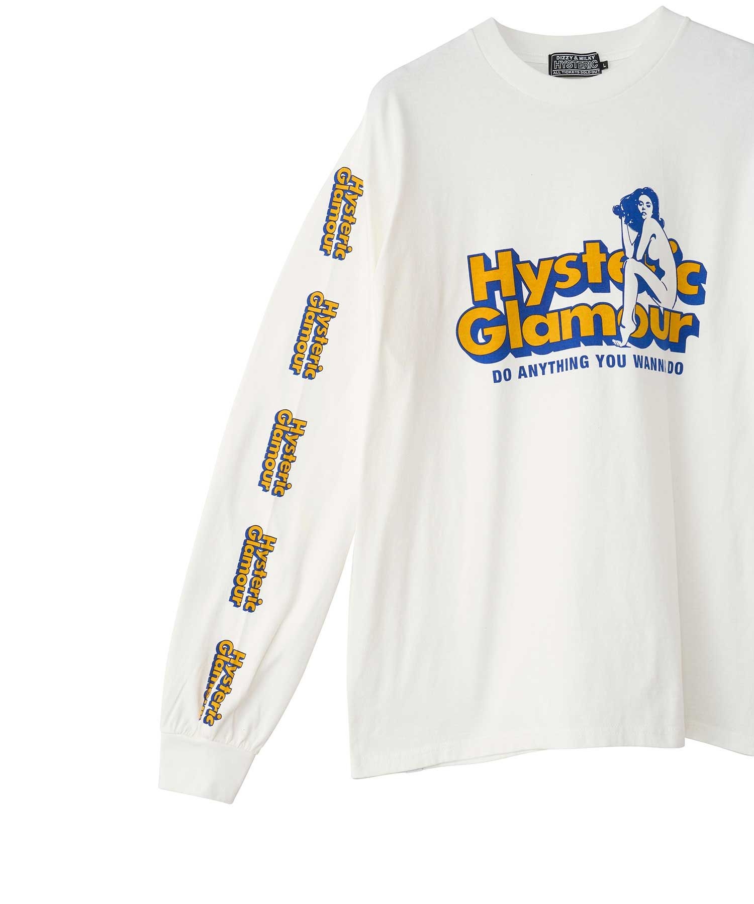 DO ANYTHING Tシャツ|HYSTERIC GLAMOUR MEN | HYSTERIC GLAMOUR ONLINE