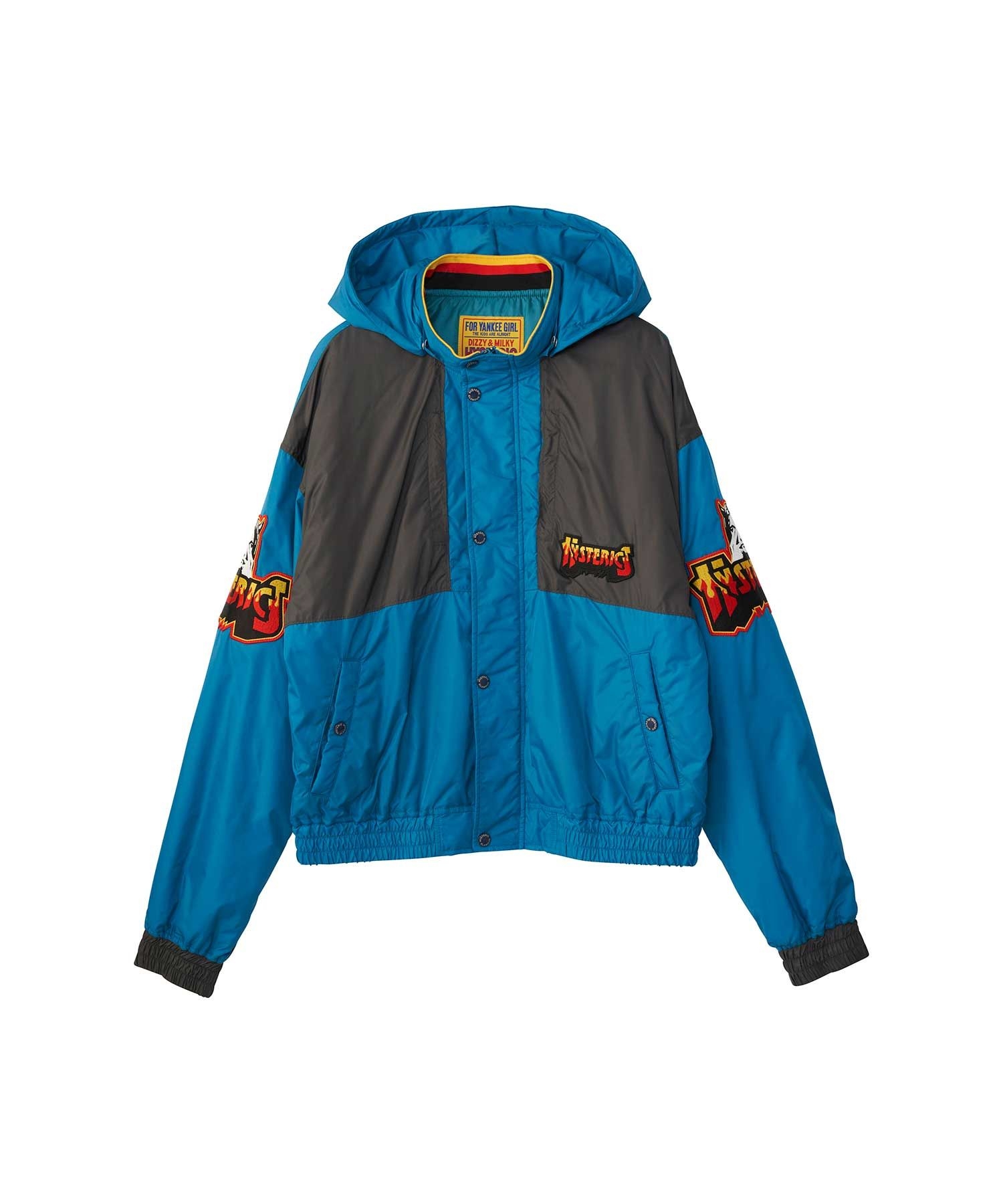 BAD ASS FIRE フードブルゾン|HYSTERIC GLAMOUR WOMEN | HYSTERIC