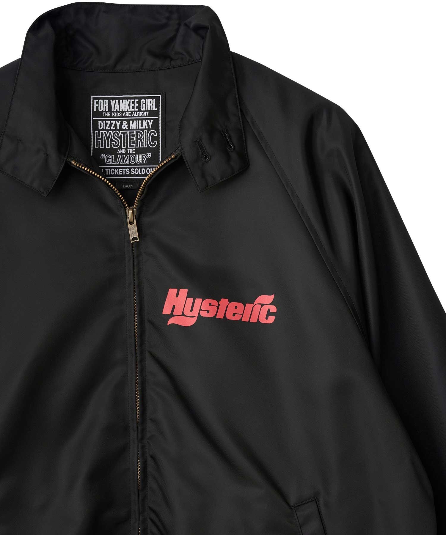 REVERB WOMAN スタンドカラージャケット|HYSTERIC GLAMOUR MEN