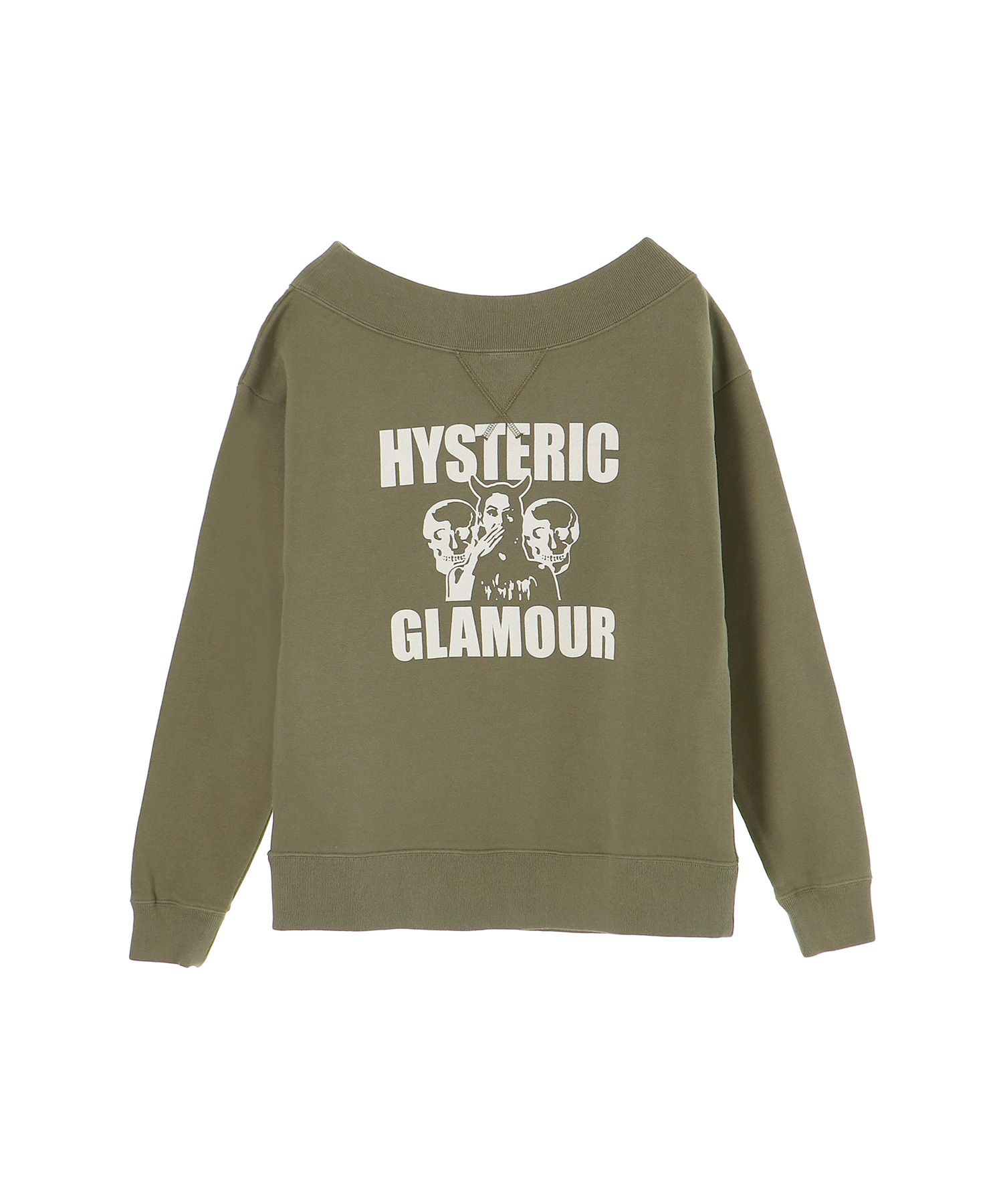 EVIL SKULL スウェット|HYSTERIC GLAMOUR WOMEN | HYSTERIC GLAMOUR