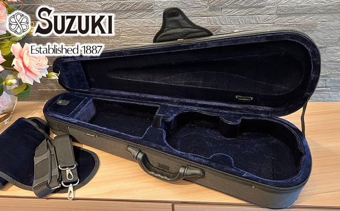 SUZUKIオリジナル バイオリンケース 三角型【サイズ：4/4
