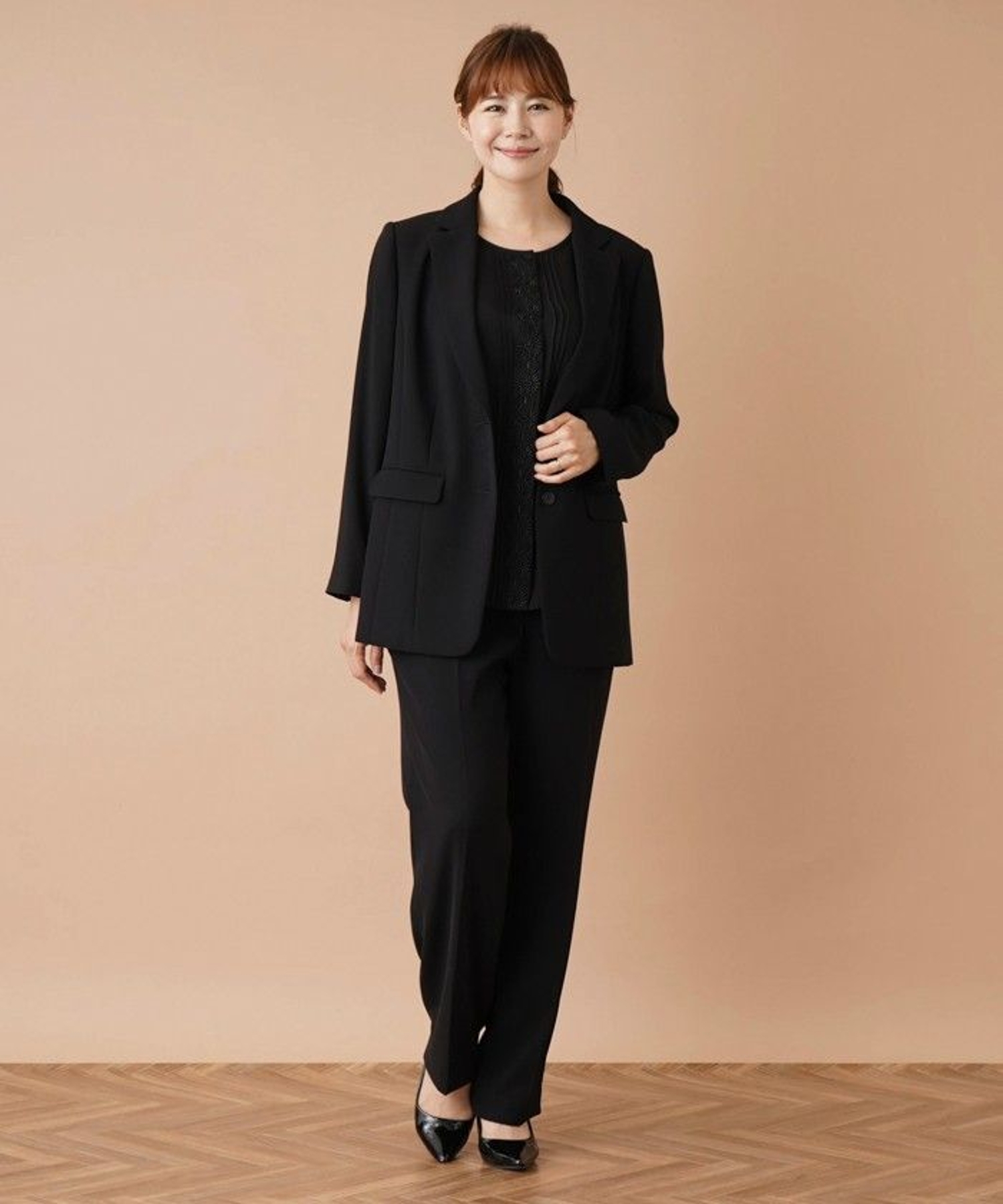 ブラックフォーマル】パンツスーツ|レリアン プラスハウス | レリアン