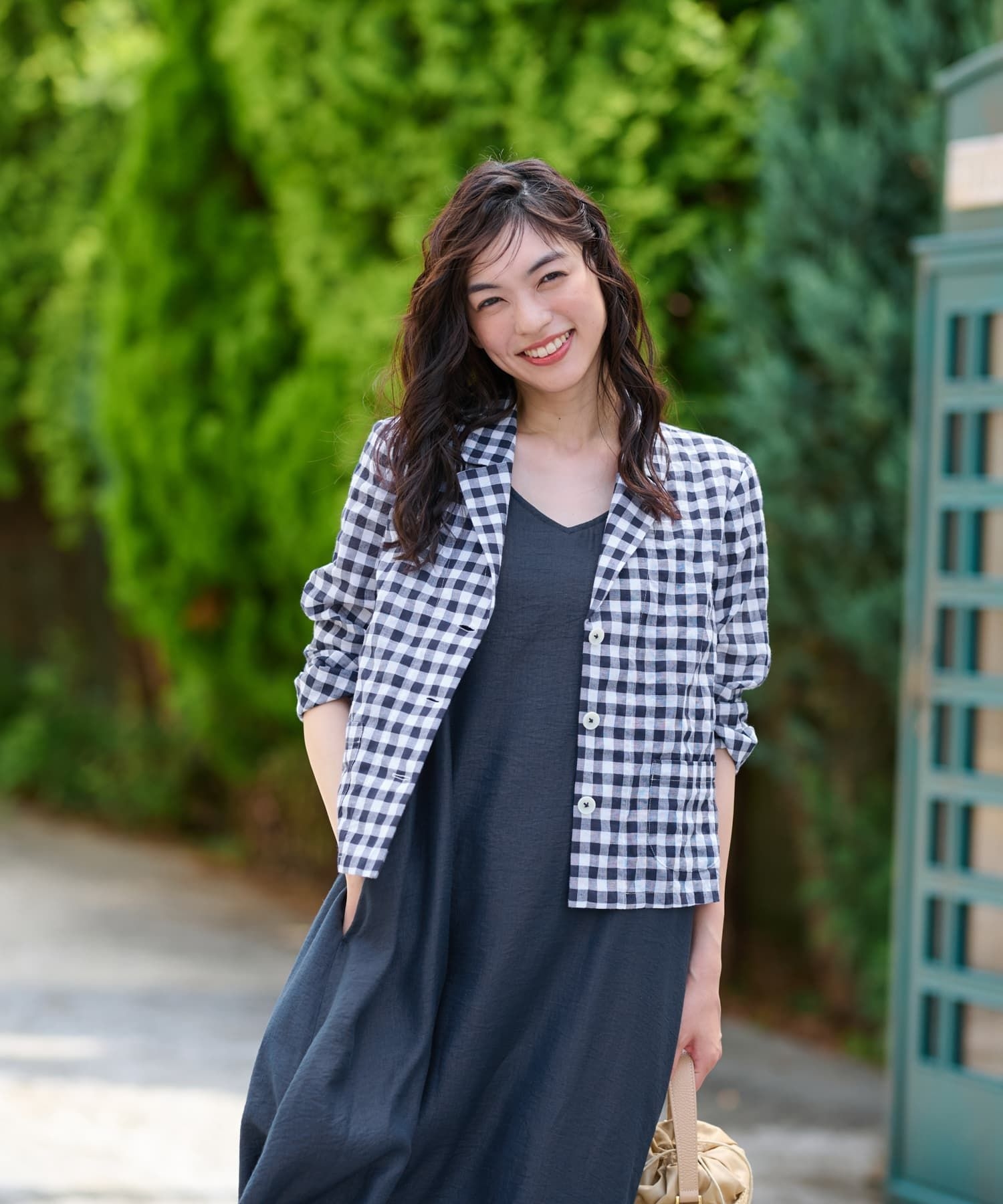 ギンガムチェックジャケット|キャラ・オ・クルス | レリアン公式