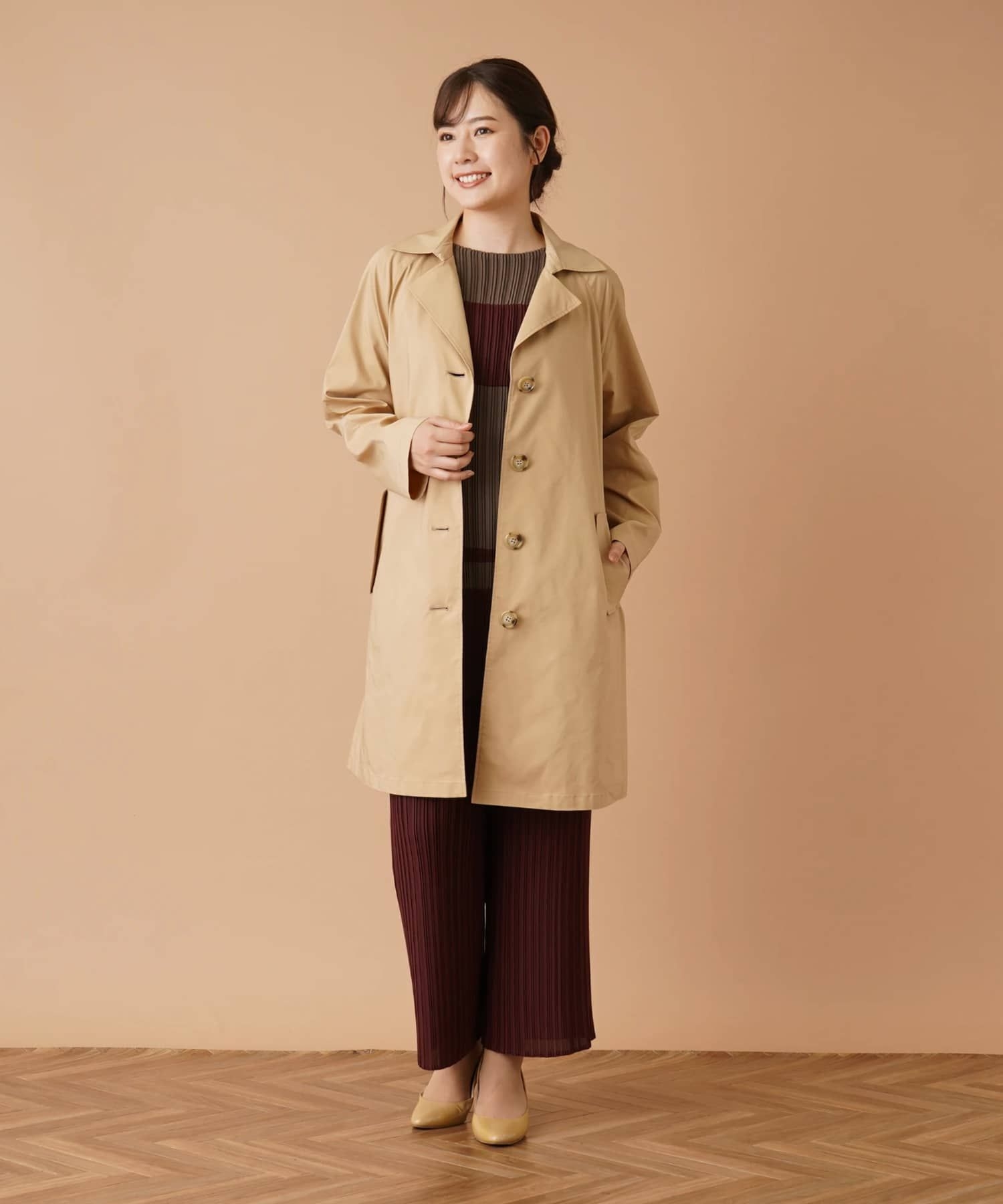ミディ丈トレンチコート|レリアン | レリアン公式オンラインストア