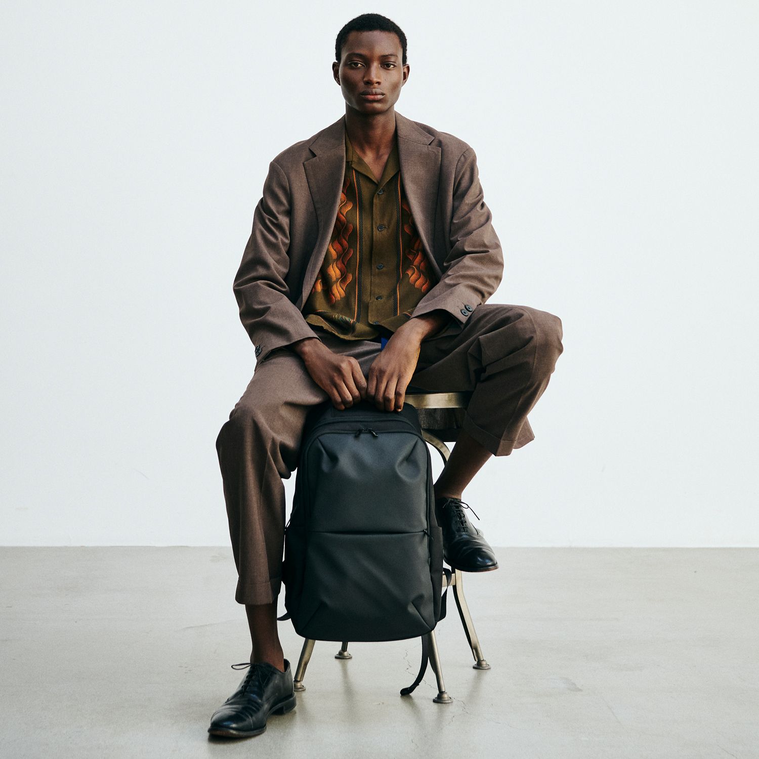 POWELL JR BACKPACK VEG LEATHER | Manhattan Portage BLACK LABEL