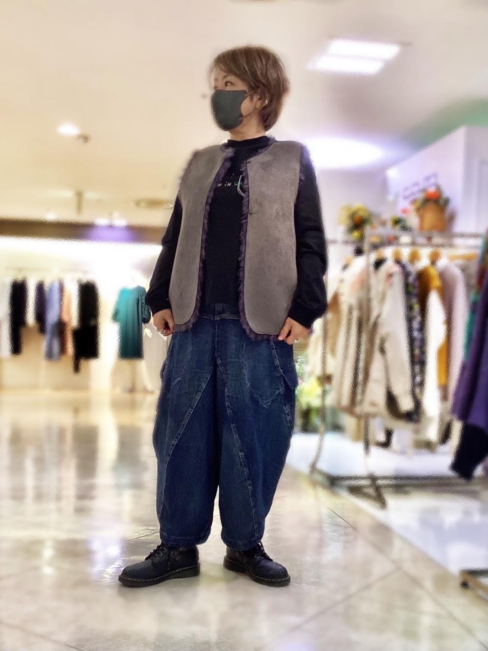 ニットライクデニム パンツ|Cube-Cube | Sensounico ONLINE STORE