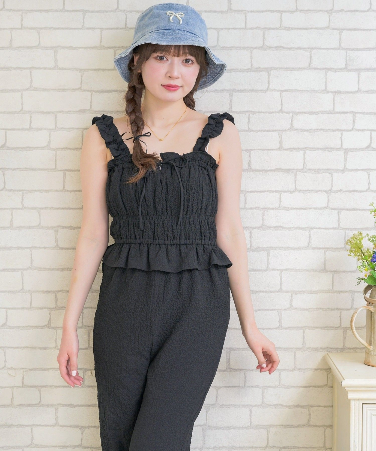 フリルオールインワン|ems excite | RETRO GIRL ONLINE STORE レトロ