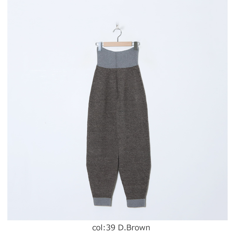 Vlas blomme (ヴラスブラム) 切替パンツ