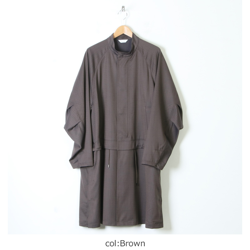 WELLDER (ウェルダー) Stand Collar Coat / スタンドカラーコート