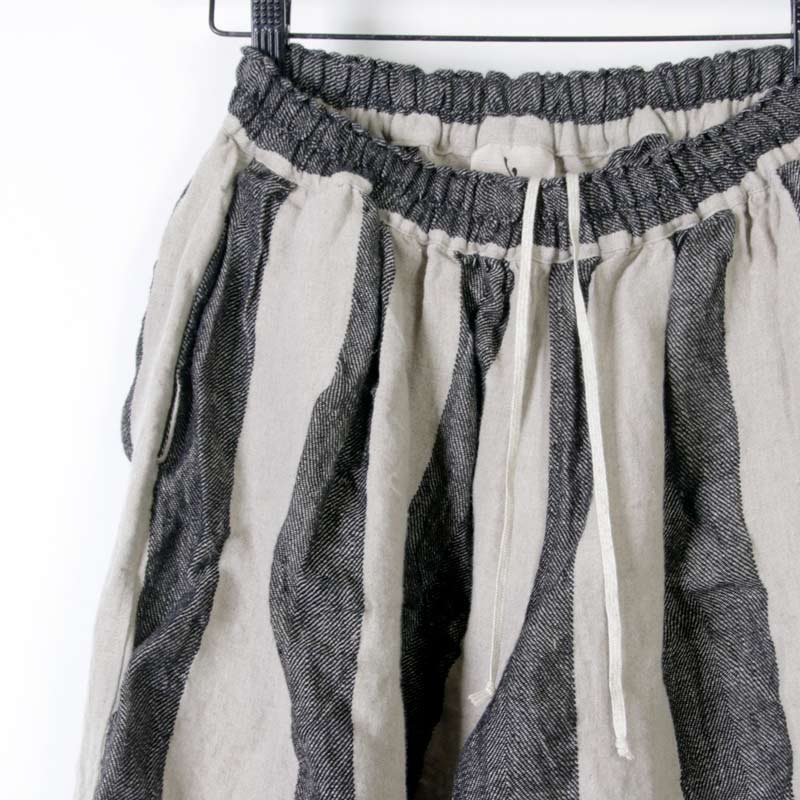 ICHI Antiquites (イチアンティークス) 琴平炊きリネンストライプ