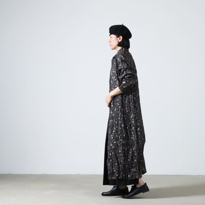 ICHI Antiquites (イチアンティークス) リネン フローラルパターン