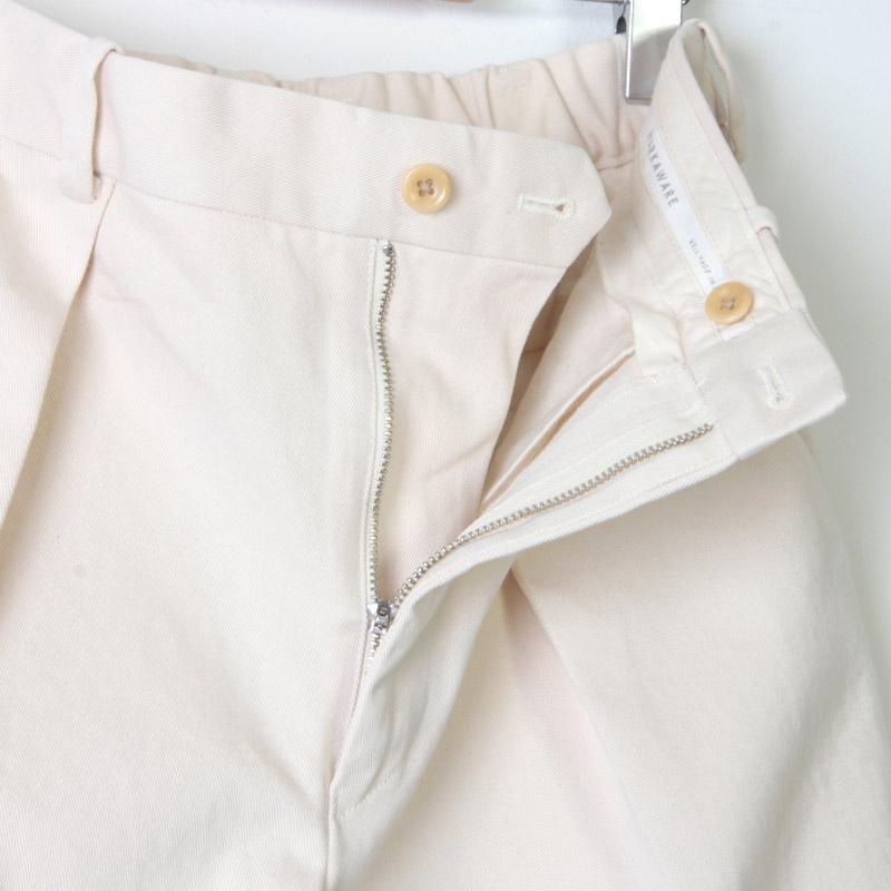 MARKAWARE (マーカウェア) FRONT PLEATS PEG TOP / フロントプリーツ