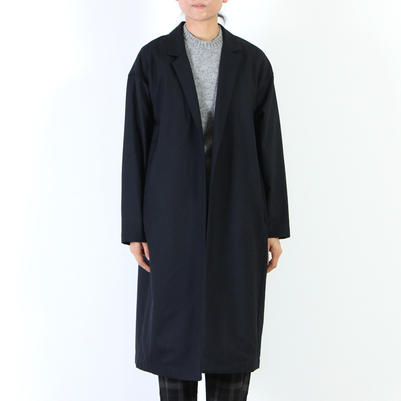 mizuiro ind (ミズイロインド) テーラードロングコート