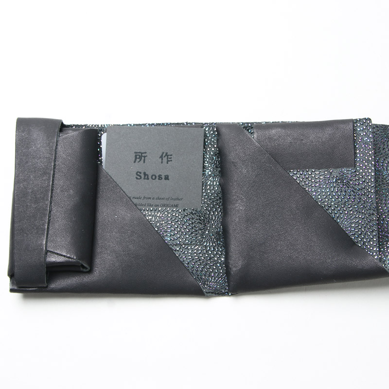 所作 (ショサ) Short Wallet #鮫小紋 / ショートウォレット リミテッド