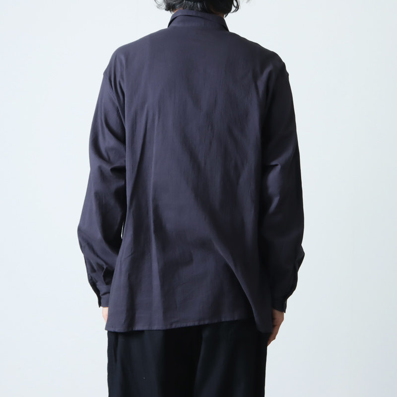 COMOLI (コモリ) 空紡オックス C.P.Oシャツ