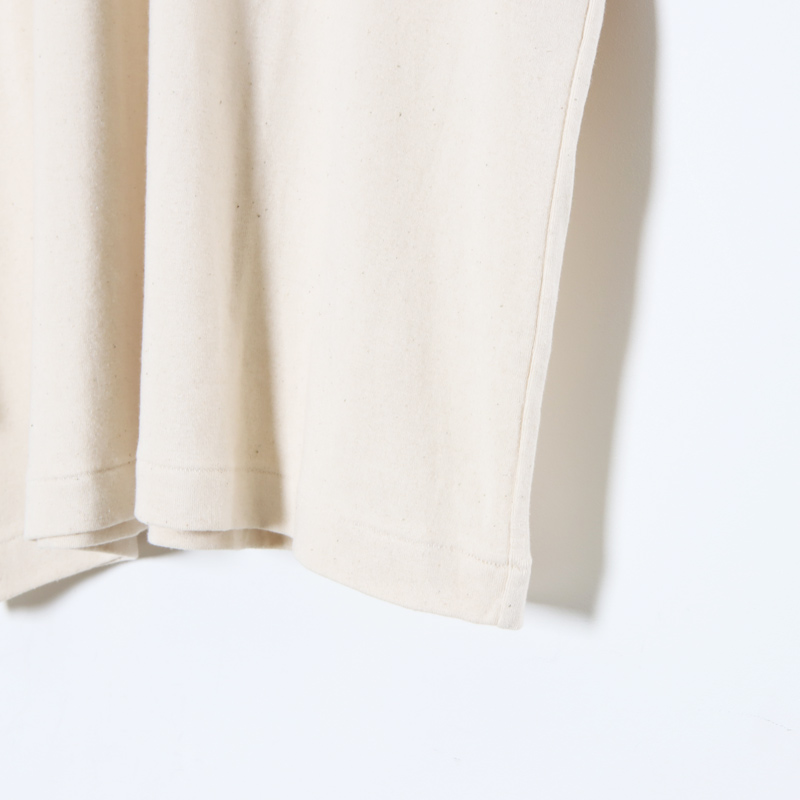 COMOLI (コモリ) コットンフライス ホッケーシャツ