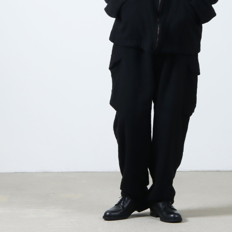 COMOLI (コモリ) 縮絨ウール 6Pパンツ