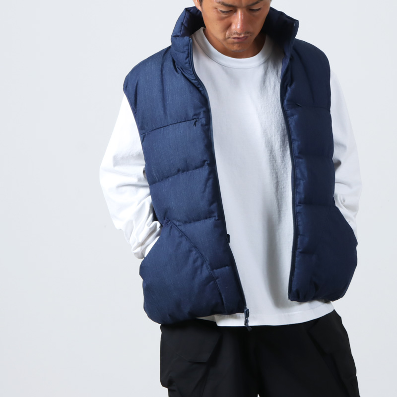 DAIWA PIER39 (ダイワピア39) TECH YOSEMITE DOWN VEST DENIM / テック