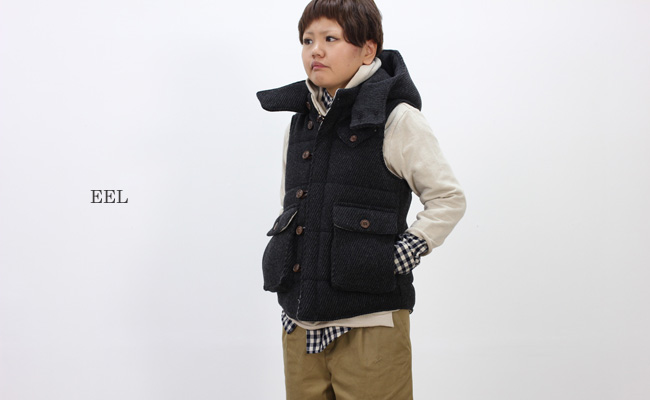 EEL エレベスト col:16.チャコール、27.ネイビー、34.キャメル | cotyle