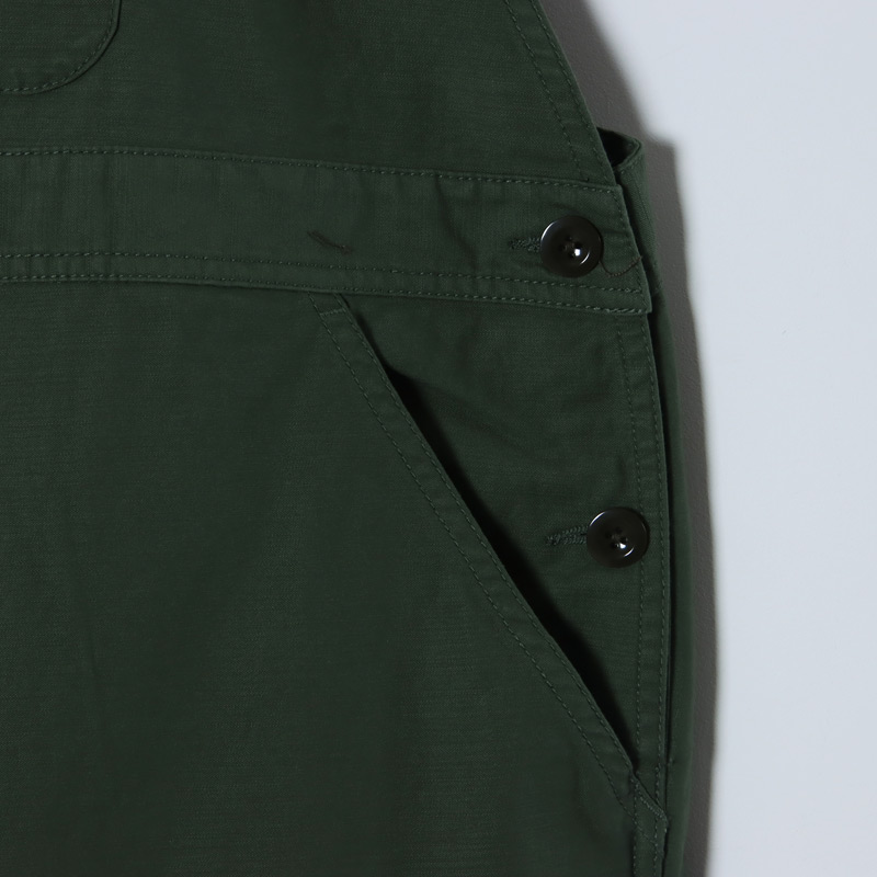 Fresh Service (フレッシュサービス) BACK SATIN OVERALL / バック