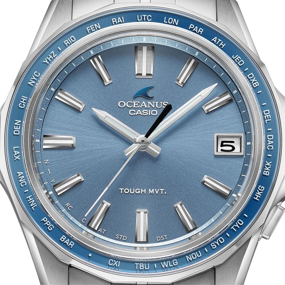 Casio OCEANUS 20TH ANNIVERSARY Titanium solar radio men's for