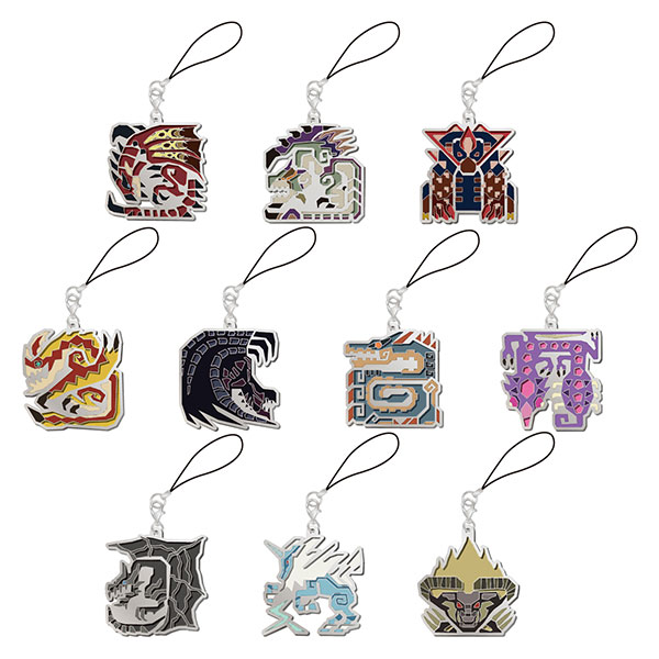 モンスターハンタークロス モンスターアイコン ステンドデザイン