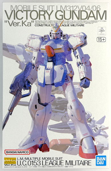 MG 1/100 LM312V04 Vガンダム Ver.Ka プラモデル（再販）[BANDAI