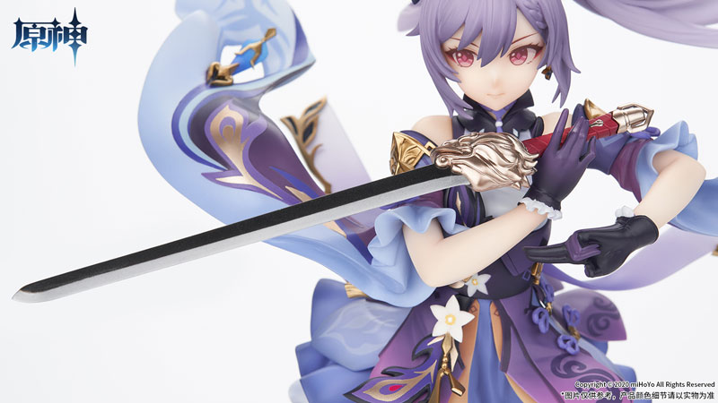 中古】(本体A/箱B)【特典】原神 刻晴 疾雷快雨Ver. 1/7 完成品