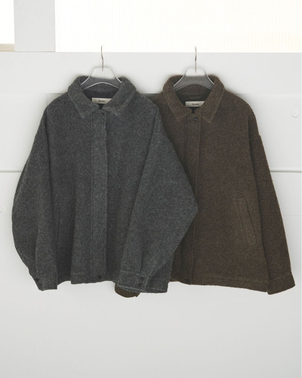 ànuke online store（アンヌーク） / Sliver Zip BlouzonSliver Zip