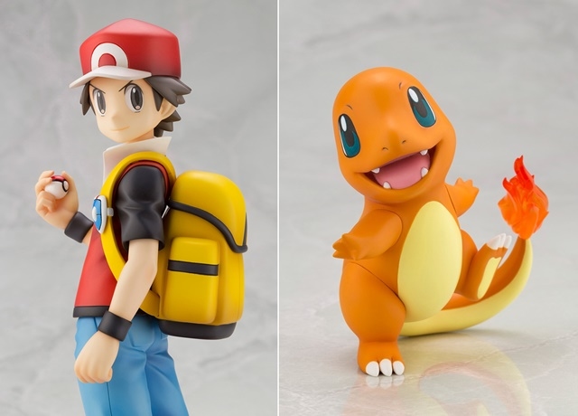 ポケモン』レッド＆ヒトカゲがARTFX Jシリーズでフィギュア化