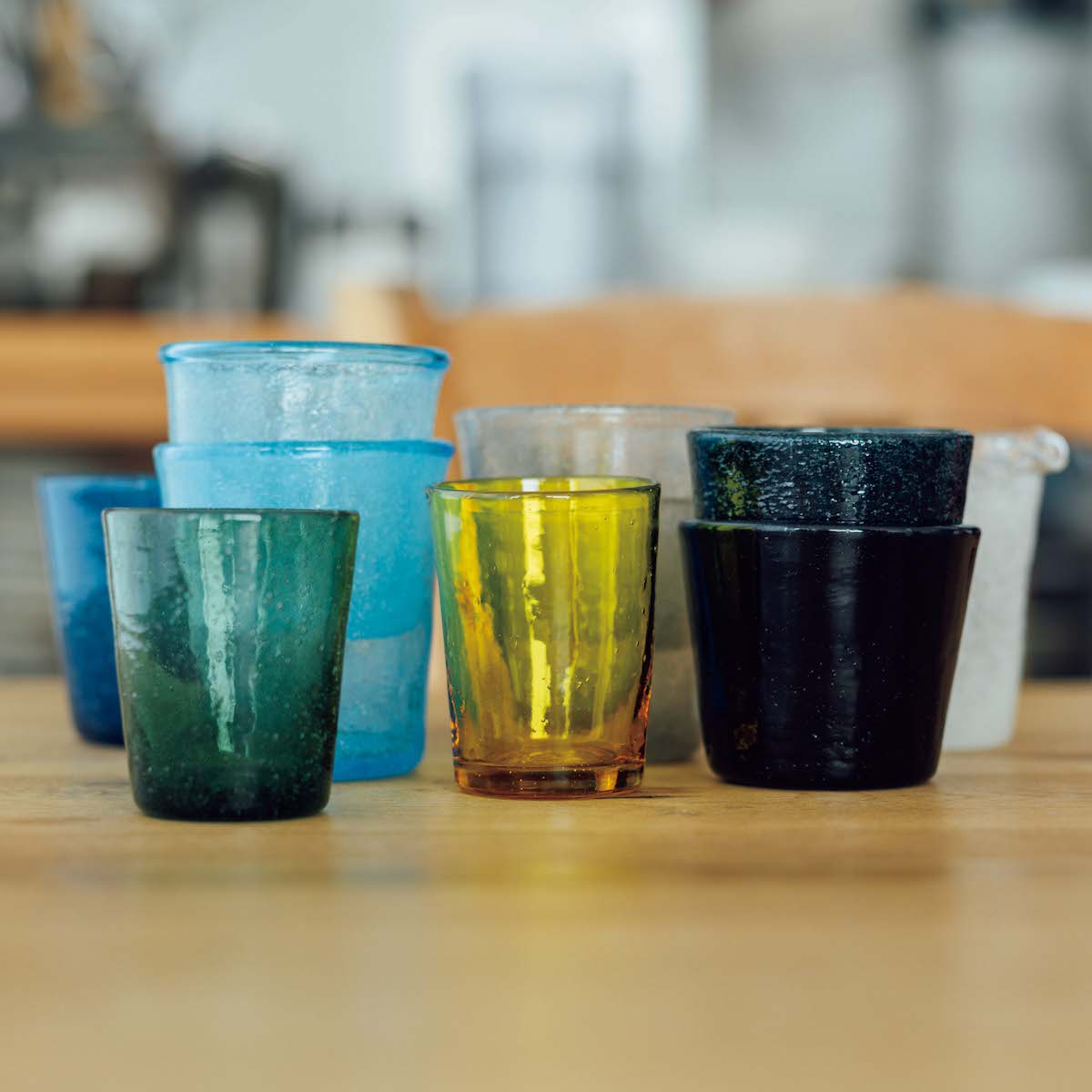 横山秀樹のグラス。渡辺康啓さんの愛用する台所道具⑨ | 5 人の料理家