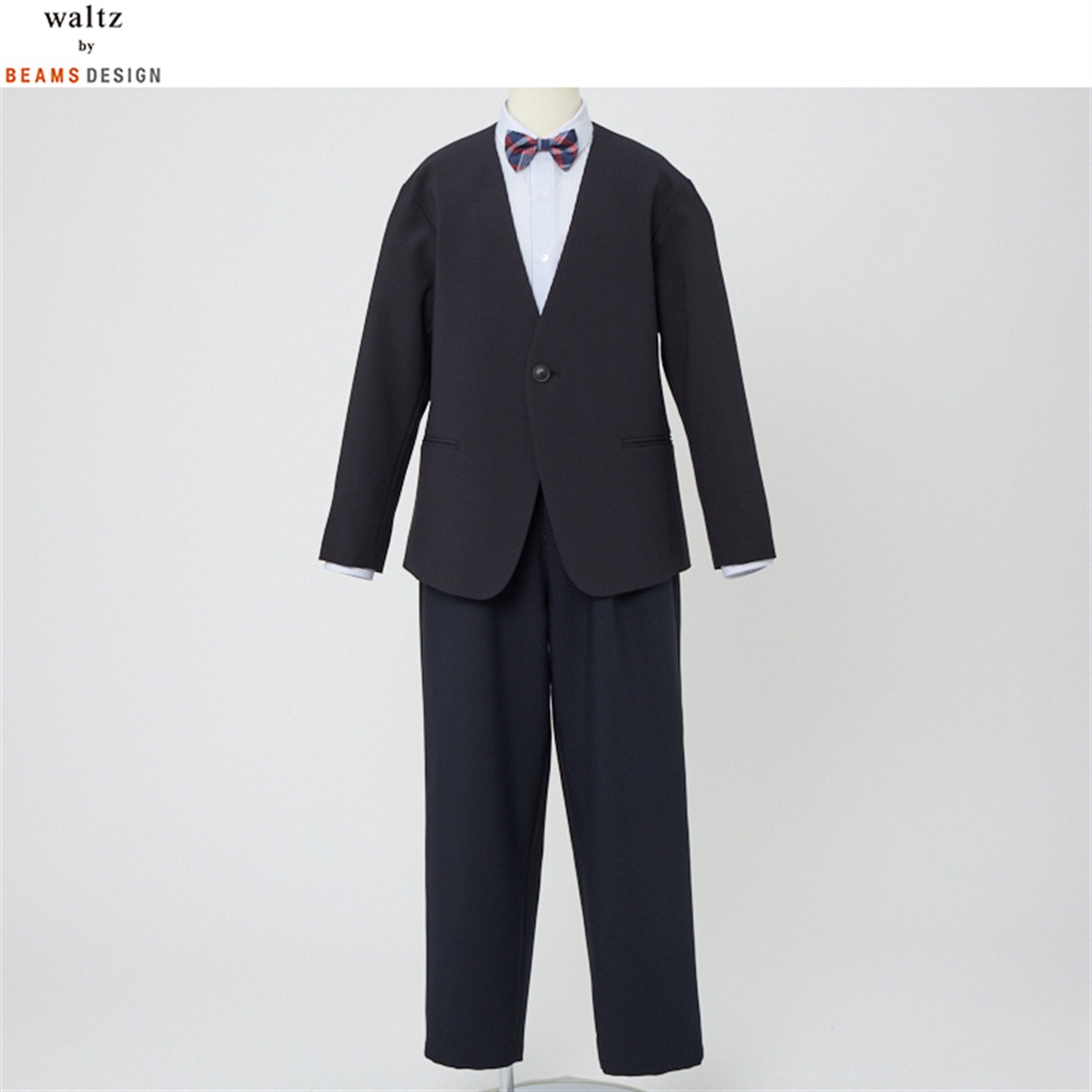 waltz by BEAMS DESIGN ノーカラージャケットスーツ キッズ 男の子