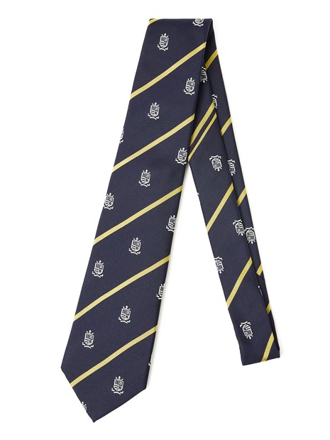 オリジナル柄】クレスト レジメンタル ネクタイ｜ABAHOUSE / アバハウス