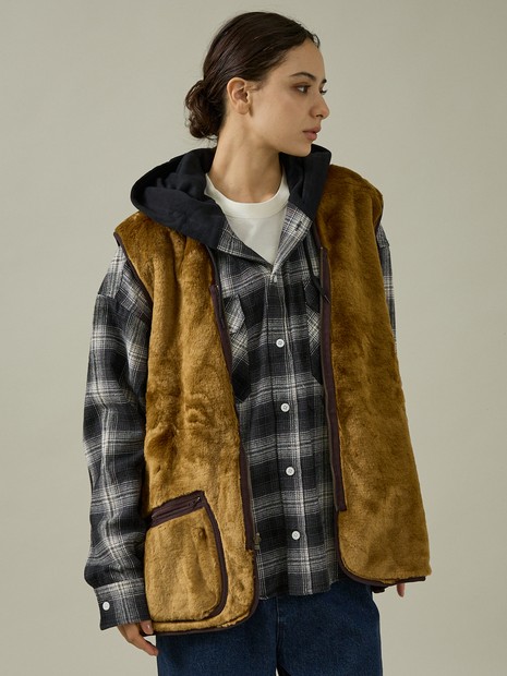 BARBOUR / バブアー】リバーシブルファーベスト / ライナーベスト