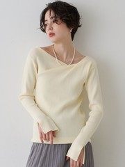 フォックス＆ラクーンパフスリーブニットプルオーバー｜OUTLET