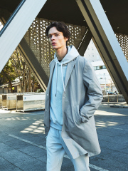 Air Hole Stretch/セットアップ対応】チェスターコート / スプリング