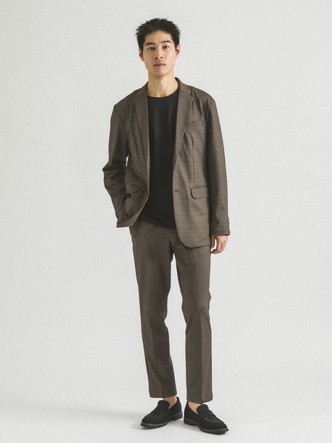 新型/上下2点セット】ポンチ セットアップ/スーツ ジャケット