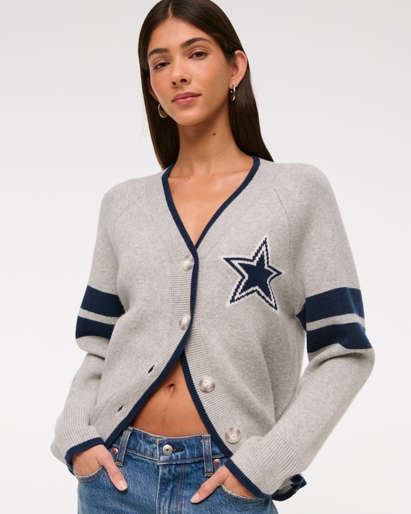Women's Dallas Cowboys LuxeLoft Cardigan | Women's Tops